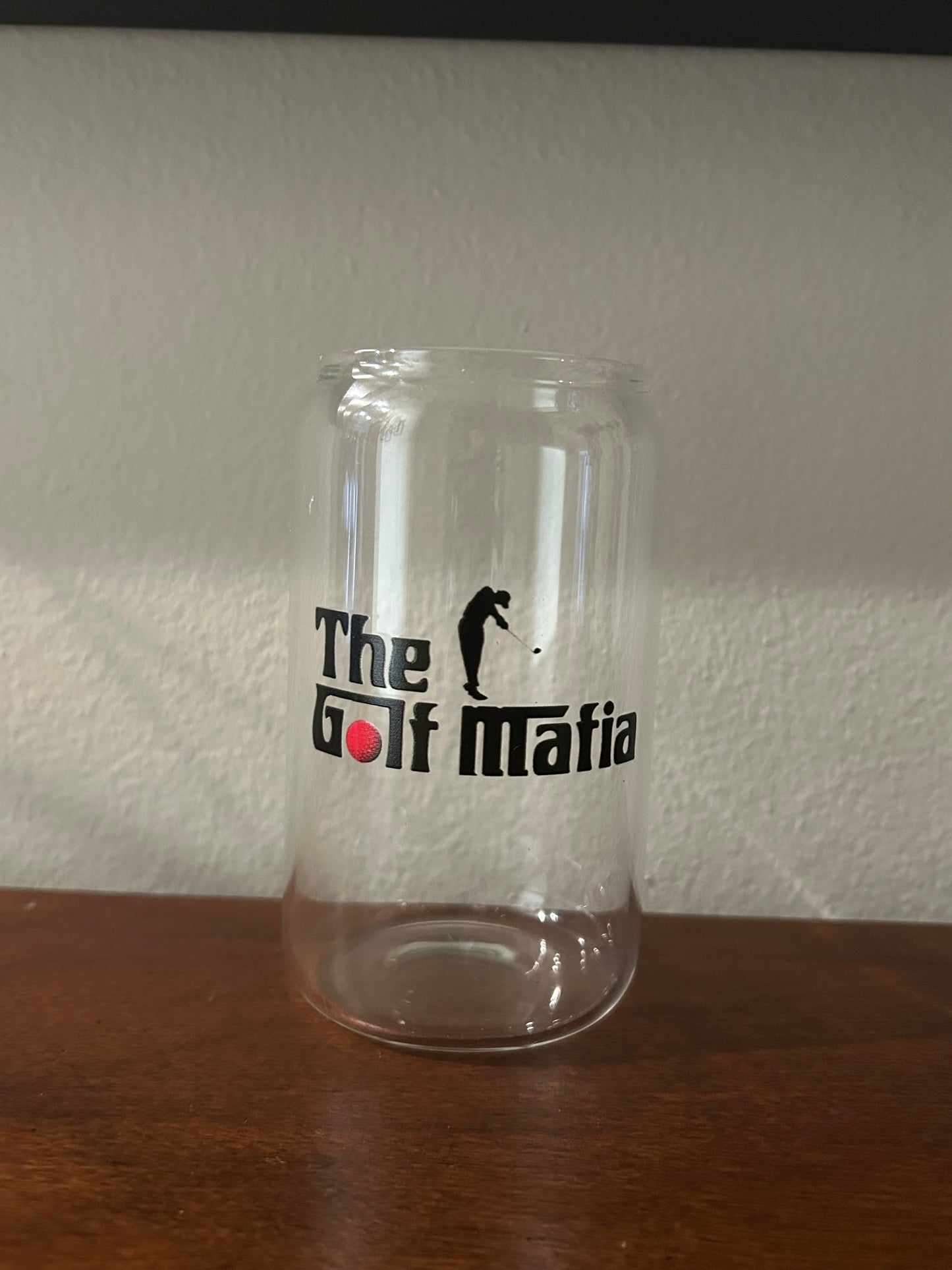 Can-shaped glass