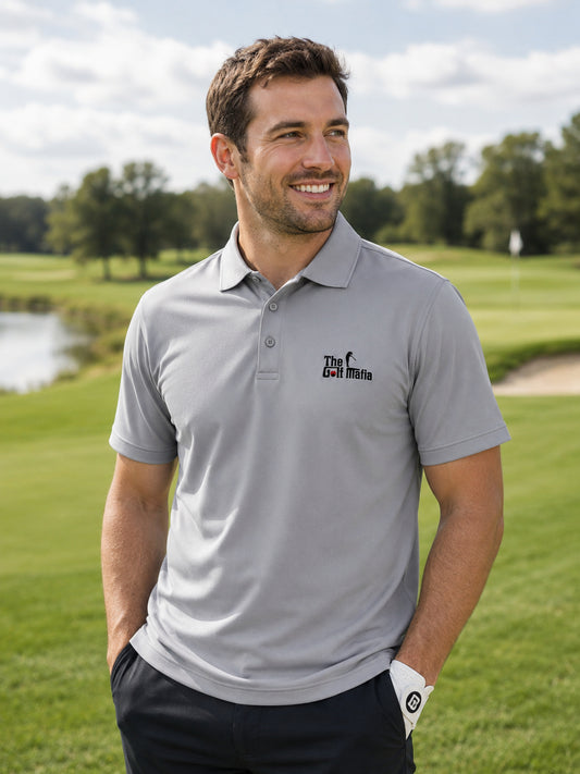Men's Polo Shirt - Gray